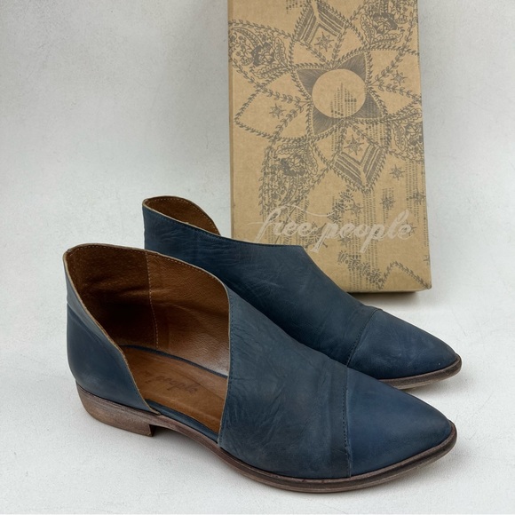 Free People Shoes - Free People FLAT ROYALE 0B416331 INDIGO